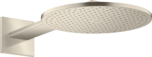 Dušo galva su laikikliu iš sienos AXOR ShowerSolutions 300 1jet, šlifuoto nikelio spalvos (Brushed Nickel)