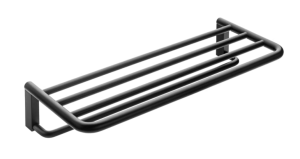 Lentyna rankšluosčiams Laufem Nixie, matmenys: 600x250x110mm, spalva - juoda matinė