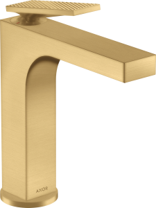 Praustuvo maišytuvas AXOR Citterio 160 su dugno vožruvu, šlifuoto aukso spalvos (Brushed Gold Optic)