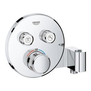 Dekoratyvinė dalis termostatinio potinkinio dušo maišytuvo GROHE SmartControl 2 funkcijų
