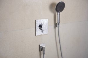 Dekoratyvinė dalis potinkiniam termostatiniam maišytuvui HANSGROHE Ecostat Comfort E, 1 funkcijos, spalva - chromas