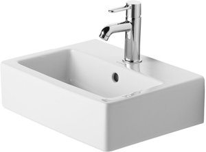 Praustuvas DURAVIT Vero 45x35 su skyle