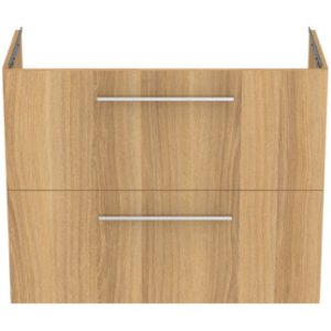 Spintelė Ideal Standard  I.Life S, matmenys 800x375x630mm, 2 stalčiai, spalva - Natural Oak, skirta praustuvui T458901