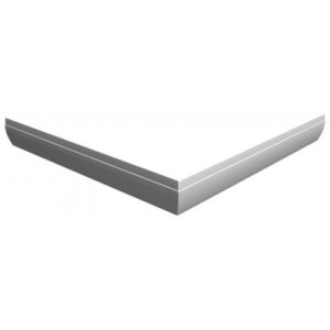 Dušo padėklo panelė Ravak Galaxy Gigant Pro 120x80 (K), baltos spalvos