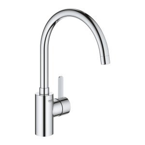 Plautuvės maišytuvas GROHE Eurosmart Cosmopolitan aukšta svirtimi, chromo spalvos 