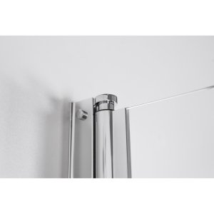 Dušo durys nišoms Brasta Glass GERDA 800x2000 pilkas stiklas