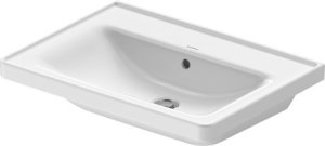 Praustuvas Duravit D-Neo 650x480, be skylės maišytuvui