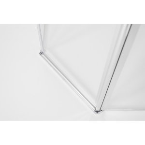 Dušo kabina Brasta Glass LINA 879-888x879-888x2000 skaidrus stiklas