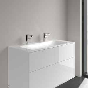 Praustuvas Villeroy & Boch Finion 1000x470 2 skylės maišytuvams, C+  