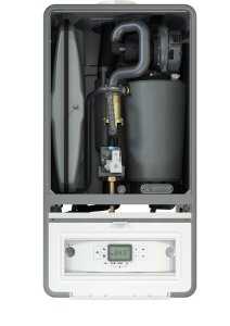 Vienos funkcijos dujinis kondensacinis katilas Bosch CONDENS 7000i GC 7000iW 14 P; 2,0-15,2kW Baltos spalvos