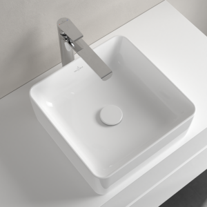 Praustuvas VILLEROY&BOCH Collaro 380x380mm keturkampis, montuojamas ant stalviršio