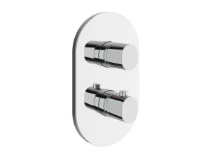 Dekoratyvinė dalis potinkiniam vonios/dušo maišytuvui Ravak Chrome II 067.00. Potinkinė dalis R-box RB 071.50 į komplektą neįneina