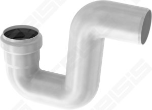 Sifonas ACO Pipe "P" formos DN75