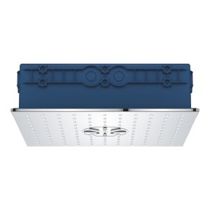 Galva dušo Grohe RSH Aqua Mono iš lubų 1 srovės 334x334mm su potinkine dalimi