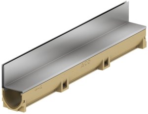  Plyšinis dangtis cinkuoto plieno L-1m