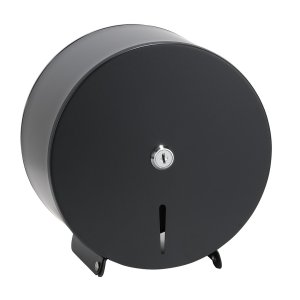 Laikiklis wc popieriaus Bemeta Hotel Jumbo, juodas, 200×215×117 mm.