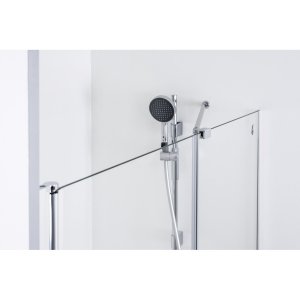 Dušo durys Brasta Glass RITA 895-898x2000 skaidrus stiklas
