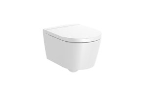 Pakabinamas unitazas Roca Inspira Round Compact Rimless (be dangčio)