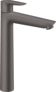 Praustuvo maišytuvas HANSGROHE Talis E 240 be dugno vožtuvo, spalva - šlifuoto juodo chromo
