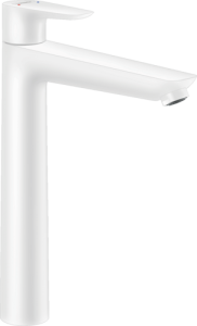 Praustuvo maišytuvas HANSGROHE Talis E 240 su dugno vožtuvu, spalva - balta matinė