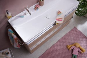 Praustuvas Hansgrohe Xelu Q, 1200x480x80 mm, su SmartClean danga