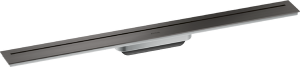 Dušo lgrotelės AXOR Drain 800 mm, šlifuoto juodo chromo spalvos (Brushed Black Chrome)