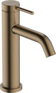 Praustuvo maišytuvas HANSGROHE Tecturis S 110 CoolStart, be dugno vožtuvo, spalva - šlifuotos bronzos (brushed bronze)