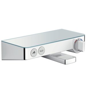 Termostatinis vonios/dušo maišytuvas HANSGROHE Tablet Select 300, spalva - balta/chromo
