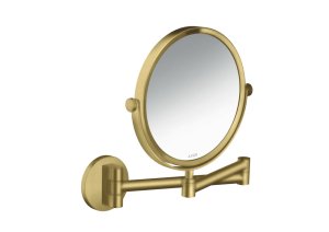 Kosmetinis veidrodis AXOR Universal Circular, šlifuoto žalvario spalva (Brushed Brass)