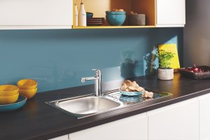 Plautuvės maišytuvas GROHE Eurosmart Cosmopolitan, chromo spalvos 