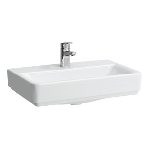 Praustuvas Laufen PRO S Compact 550x380x95 mm, šlifuota apačia, be angos maišytuvui