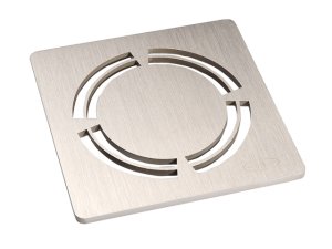 Grotelės AISI316 nerūdijančio plieno 115x115mm "Primus Design". Trapams serija HL310, 510, 80, 70,90, 300,304
