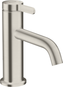 Praustuvo maišytuvas AXOR One 70 su dugno vožtuvu, poliruoto nerūdijančio plieno spalvos (Stainless Steel Optic)