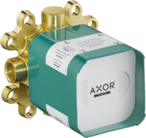 Potinkinė dalis AXOR ShowerSolutions 240/240 1jet dušo galvai su laikikliu iš sienos