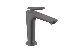 Praustuvo maišytuvas AXOR Citterio C cubic cut 125, su "CoolStart" technologija, dugno vožtuvu, šlifuoto juodo chromo spalvos (Brushed Black Chrome)