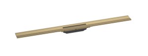 Raindrain Flex grotelės 100cm, pjaustomos, brushed bronze