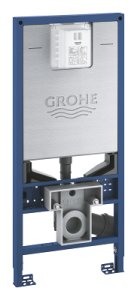Potinkinis WC rėmas GROHE Rapid SLX, S dydžio mygtukui, su tėkmės ribotuvu