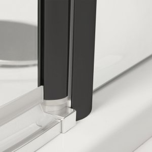 Šoninė dušo sienelė ROTH EXCLUSIVE LINE ECDBN/800 blizgaus chromo (Brilliant) spalvos profilis + skaidrus (Transparent) stiklas