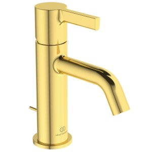 Maišytuvas praustuvui Ideal Standard Joy, su dugno vožtuvu, spalva - Brushed Gold
