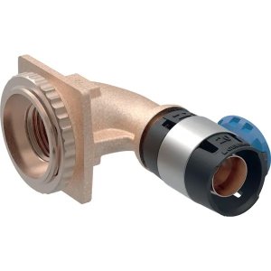 Jungtis kampinė 90° potinkiniams bakeliams 90° 16x1/2", Geberit Flowfit