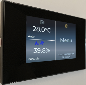 Valdiklis Multi Control ZEHNDER ComfoAir įrenginiams (ComfoAir160/180/200/375) juodas