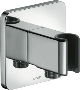 Dušo laikiklis su žarnos pajungimu AXOR ShowerSolutions, poliruoto raudono aukso spalvos (Polished Red Gold)