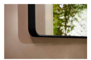 Veidrodis Hansgrohe Xarita Lite Q su LED apšvietimu, 1200/700/30, matinis juodas