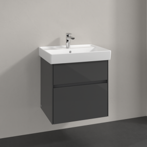 Spintelė Collaro 550x440 pilka blizgi