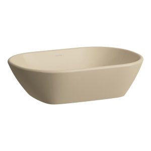 Praustuvas-dubuo Laufen LUA 500x350x175 mm, be perlajos, be angos maišytuvui, spalva - Bahamabeige