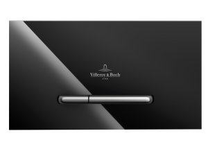 Vandens nuleidimo mygtukas VILLEROY&BOCH ViConnect M300 juodos spalvos