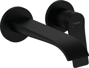 Praustuvo maišytuvas HANSGROHE Vivenis 192, iš sienos, spalva - juoda matinė (matt black)