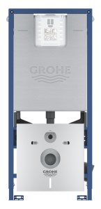 Potinkinis WC rėmas GROHE Rapid SLX (3in1) S dydžio mygtukui, su tvirtinimo elementais ir tarpine