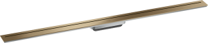 Dušo grotelės AXOR Drain 1200 mm, šlifuotos bronzos spalvos (Brushed Bronze)