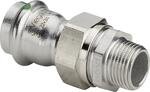sujungimas išardomas presuojamas/išoriniu sriegiu 28x1 (Inox)